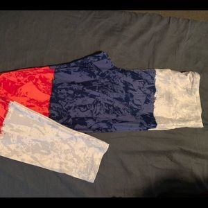 Never Worn 2019 OS Americana LuLaRue leggings